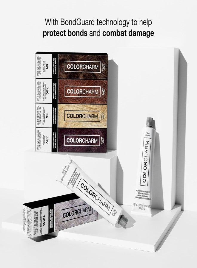 COLORCHARM Permanent Cream Hair Color, 4VV Plum, 2 oz. - Image 4
